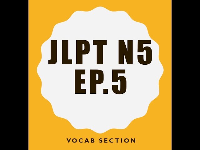JLPT N5 EP.5 คันจิกลุ่มทิศทาง