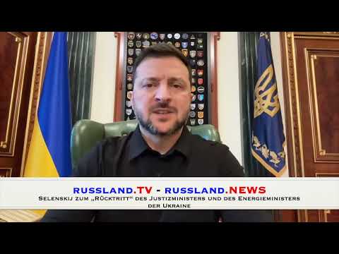 Selenskij zum „Rücktritt“ des Justizministers und des Energieministers der Ukraine