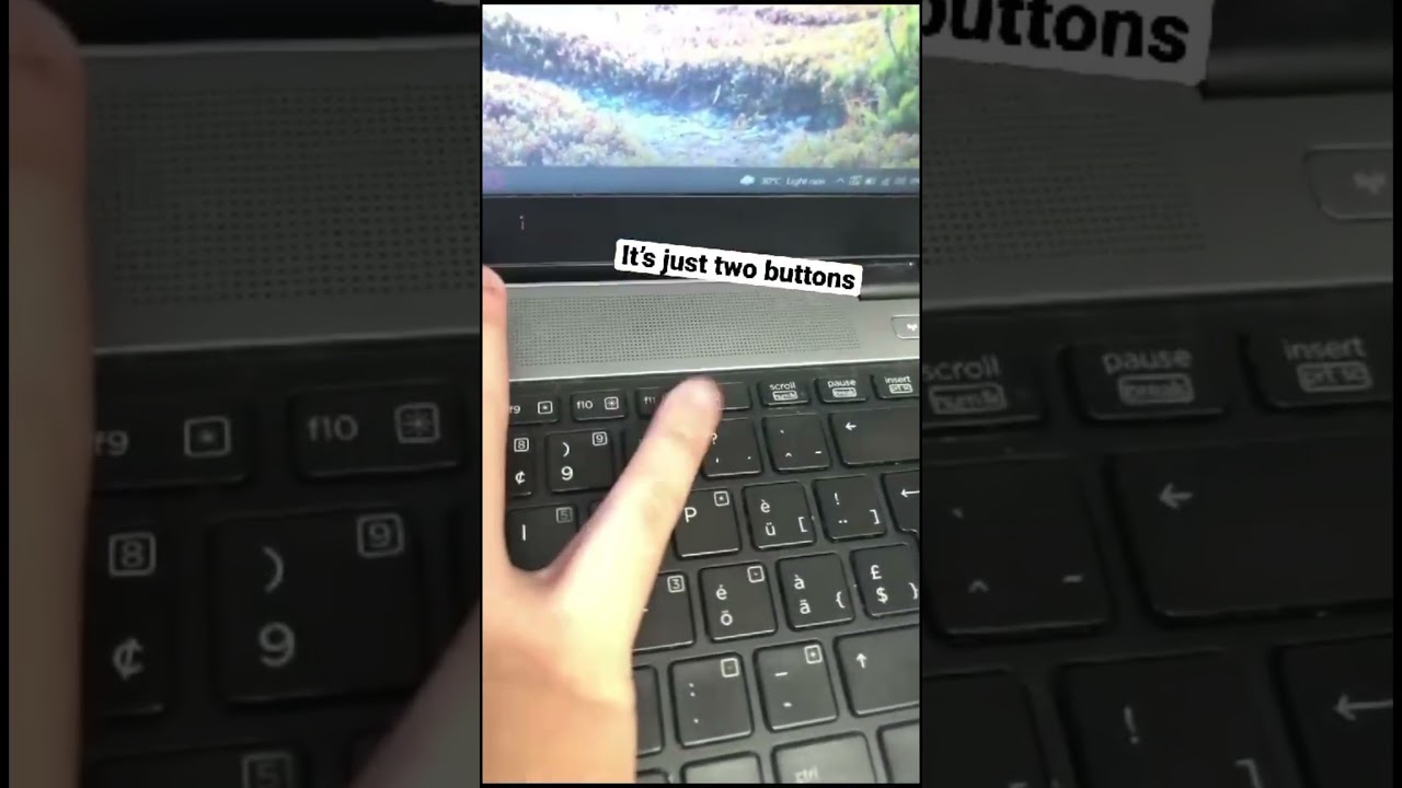 Shift + Windows + Ctrl + F5?  #asmr #keyboard #windows #shorts #computer #tricks #tech