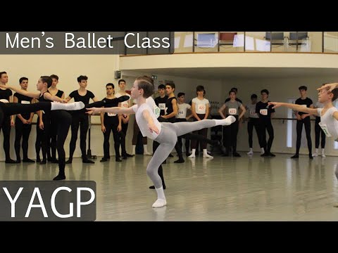 LIVE YGP Paris  Men’s Class at  Paris Opera Ballet School with Chris Powney, Royal Ballet School