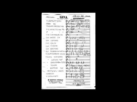 Gina, gran marcia sinfonica di Salvatore Schembari. 1991