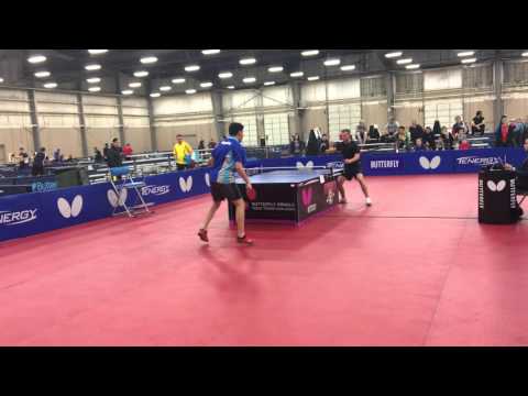 2016 Arnold Table Tennis Challenge U2300T RR Final Roger Liu vs Artur Kurek 01