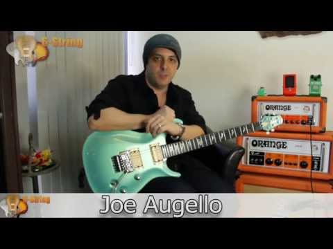 Robin Thicke Guitarist Joe Augello shows off the Super Distortion & PAF DiMarzio Pickups