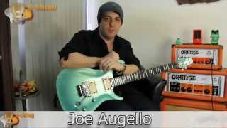 Robin Thicke Guitarist Joe Augello shows off the Super Distortion & PAF DiMarzio Pickups