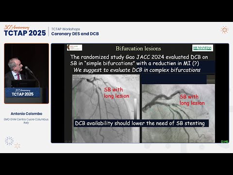 [TCTAP 2025] TCTAP Workshops - Coronary DES and DCB