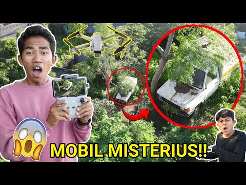 A DRONE CAPTURES AN ABANDONED CAR THAT HAS BEEN TURNED INTO A Haunted Car for Hundreds of Years?!...
