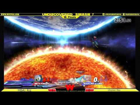 Undiscovered Smash 7 - [W. Finals] HBA | Riz (Meta Knight)  vs Utopian Ray (Rosalina)