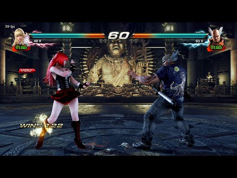 55_6 Lili Ryona vs Heihachi - Tekken 7 ( Anakin x24 ) Gameplay PC Gtx 1070 Ti 8GB