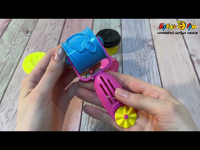 Набор массы для лепки Lanson Toys Мой первый набор 3цвета 5предметов - видео