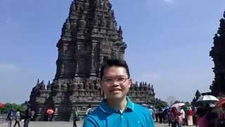 preview picture of video '360 Degree View at Prambanan Temple, Yogyakarta, Indonesia'