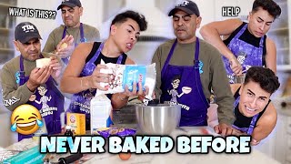TRYING TO BAKE COOKIES with DON WII! | Louie's Life