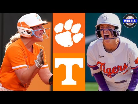 #19 Clemson vs #1 Tennessee (Great Game!) | 2025 College Softball Highlights