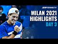 Baez Faces Gaston; Alcaraz And Korda In Action | Next Gen Finals 2021 Day 3 Highlights