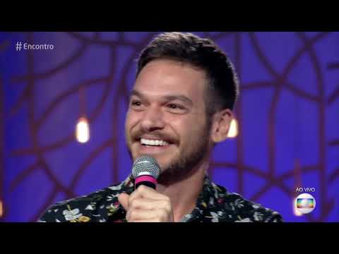 Encontro com Fátima Bernardes 17/01/2019 - Emílio Dantas revê ex namorada e amigo da adolescência