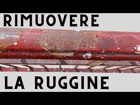 How to remove rust and paint from iron