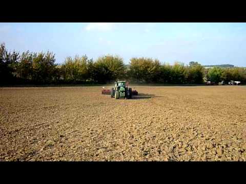 HORSCH Sprinter 8 SW - prace ve velmi svahovitem terenu