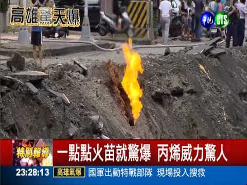 塑膠重要原料 丙烯遇火苗就爆炸