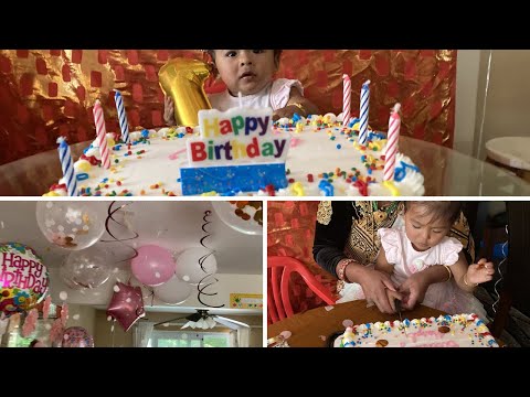 HAZEL's 1st Birthday Celebration & Cake cutting ceremony