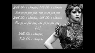 Selena Gomez - Like a Champion (Lyrics)