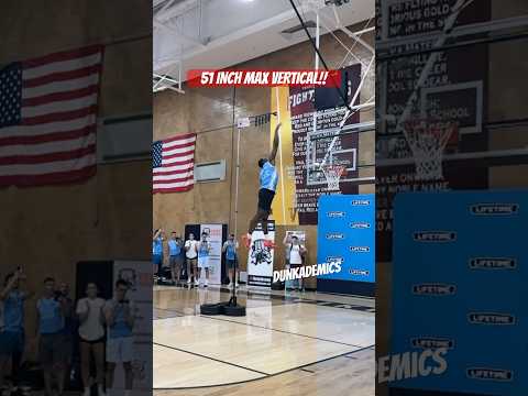 Darius Clark highest vertical jump world record (YouTube Shorts)