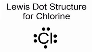 Lewis Dot Structure for Chlorine Atom (Cl)