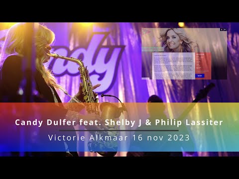 Candy Dulfer feat Shelby J. en Philip Lassiter - Victorie Alkmaar 2023