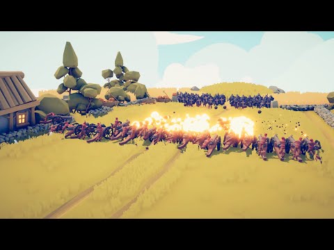 20 Cannon VS Every Units / TABS / Totally Accurate Battle Simulator