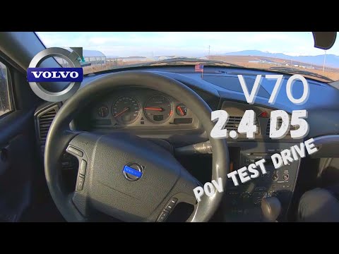 Volvo V70 2.4 D5 163hp | POV Test Drive (60FPS)