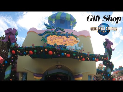 Gertrude McFuzz Fine Feathered Finery Gift Shop at Universal Studios