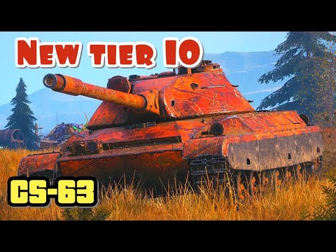 CS-63 NEW TIER 10 Wot Console World of Tanks Flashpoint