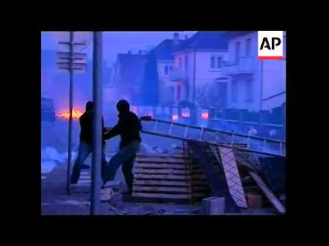 WRAP Protest march, clashes ahead of NATO summit ADDS more