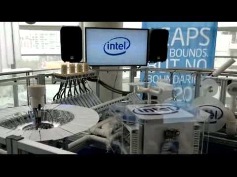 IDF 2011 Intel presents an industrial control concert