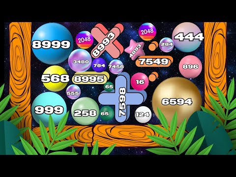 2048 DESTRUCTION BALLS 3D - Reach 530286021 ( Satisfying ASMR Gameplay)
