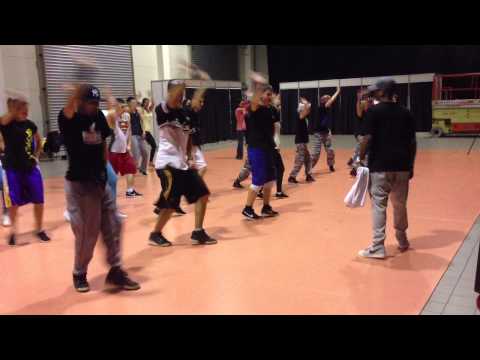 Workshop with Tony Stone - HIP HOP UNITE (WC Belgrade 2013)