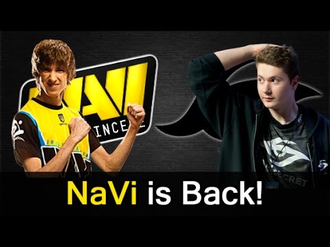 NaVi is back vs Secret — Dendi Invoker vs w33 Windranger Dota 2