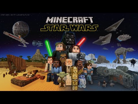 Juanesp -  Star Wars DLC REVIEW Minecraft IS IT WORTH IT?  Bedrock (THE BEST STAR WARS MAP IN MINECRAFT)