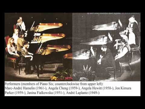 Bach/Grainger - Toccata BWV 540 (Piano Six: Hamelin, Laplante, etc.)