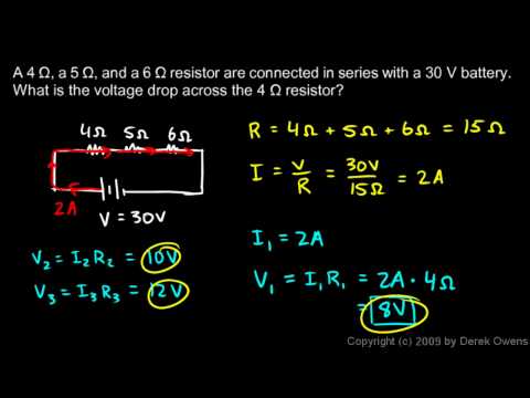 Physics 13.4.1c - Series Resistor Examples