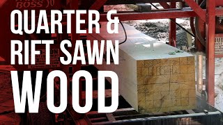 Quarter vs Rift Sawn Wood