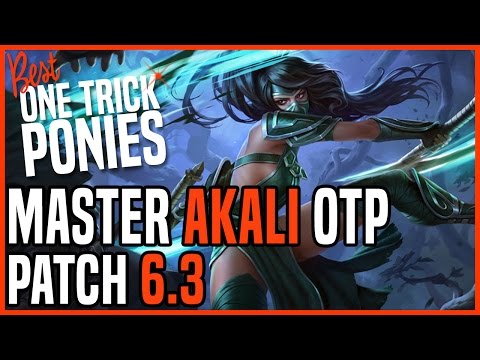Patch 6.3 Akali Top OTP - Matchup: Lissandra - Ranked Master KR