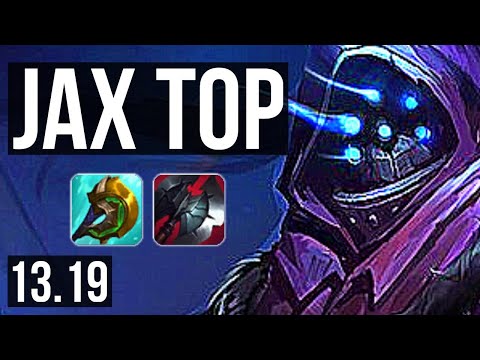 JAX vs GANGPLANK (TOP) | 3/0/4, 66% winrate | EUW Challenger | 13.19