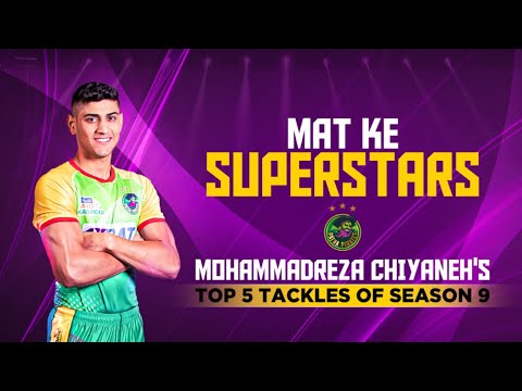 Top 5 tackles of Mohammadreza Chiyaneh (Patna Pirates) in Season 9 | Pro Kabaddi