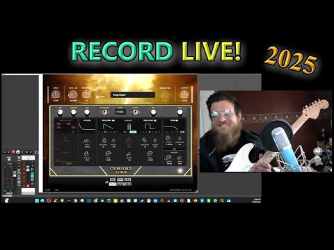 Record or Stream Live DAW Guitar: OBS & Reaper Tutorial (Webcam, Guitar, Mic Setup)