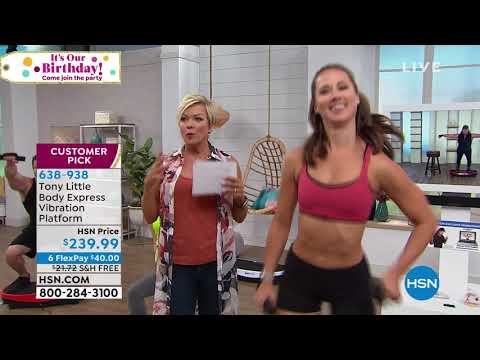 Tony Little Body Express Vibration Platform