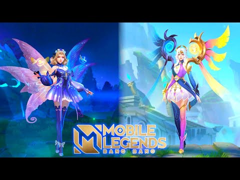 Lunox | "Dawn Revelation" Skin VS "Butterfly Seraphim" Skin | MLBB