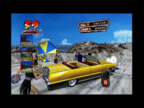 Crazy Taxi 3 480p XOSVP + OSSC Real Hardware