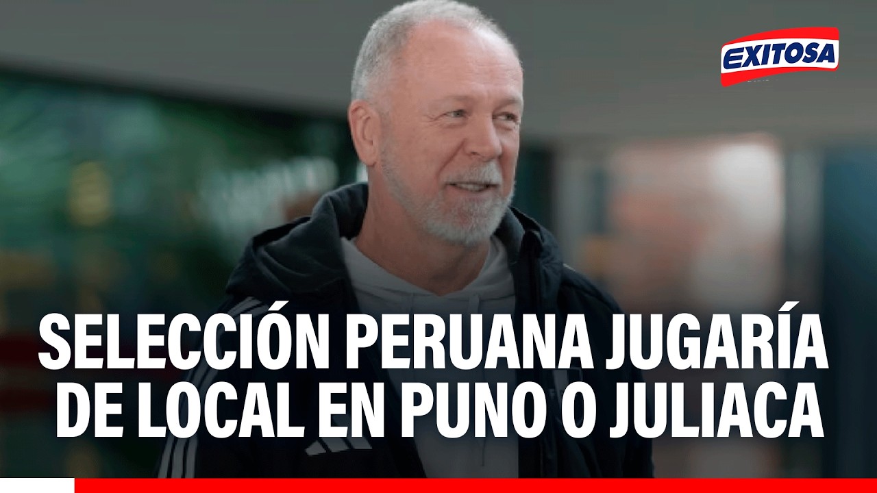 🔴🔵 FPF decidirá si lleva partidos de la selección a Puno o Juliaca, indica Mano Menezes