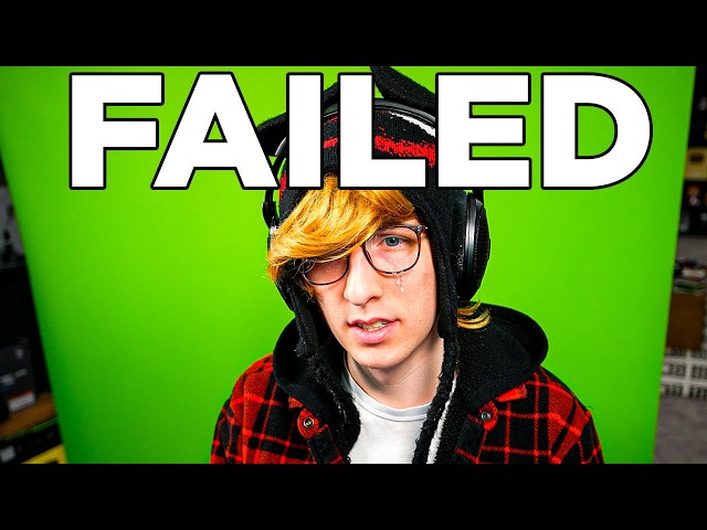 I FAILED...