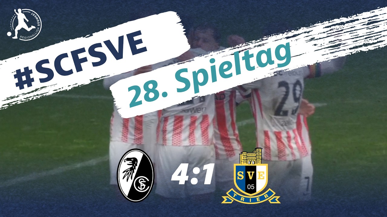 SC Freiburg II U23 vs Eintracht Trier Highlights