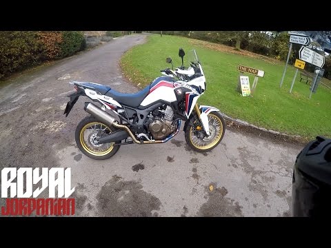 Honda Africa twin, GoodFabs Titanium headers and de-cat, Remus Exhaust